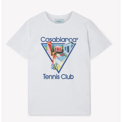Casablanca White Cotton T-Shirt