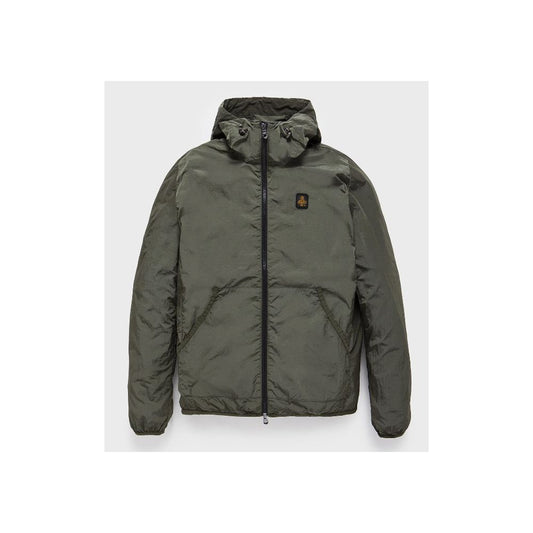Refrigiwear Green Polyamide Men Jacket
