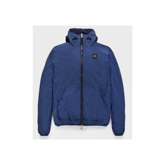 Refrigiwear Blue Polyamide Men's Summer Jacket