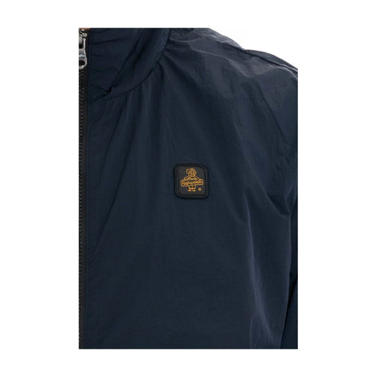 Blue Polyamide Men's Jacket