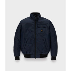 Blue Polyamide Men Jacket