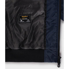Blue Polyamide Men Jacket
