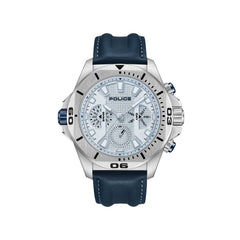 Blue Artificial Leather Watch
