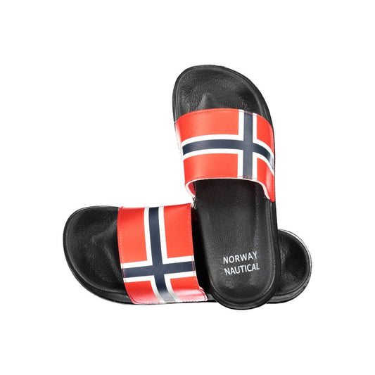 Norway 1963 Black Plastic Men Sandal