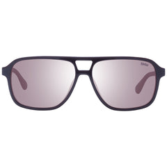 BMW Burgundy Men Sunglasses
