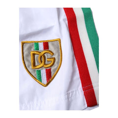 White Polyester Swimwear