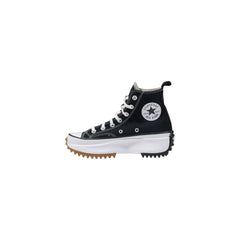 Black And White Fabric Sneaker