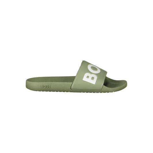 Green Polyester Sandal