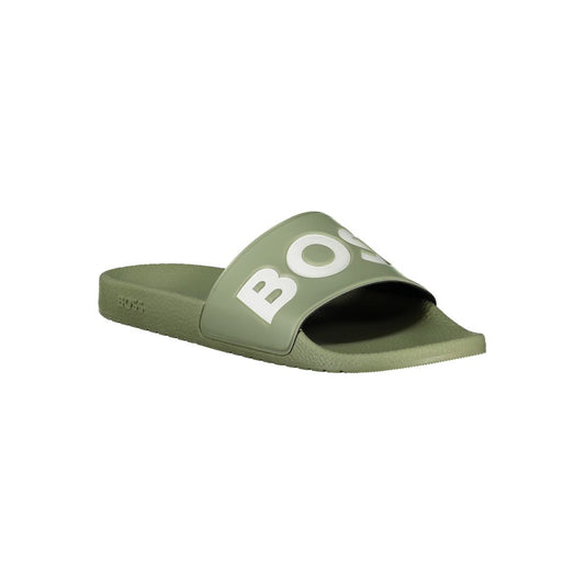 Green Polyester Sandal