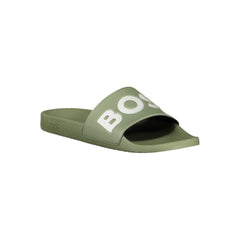 Green Polyester Sandal