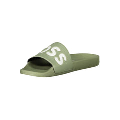 Green Polyester Sandal