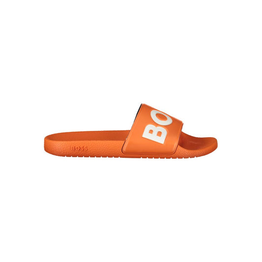 Orange Polyester Sandal