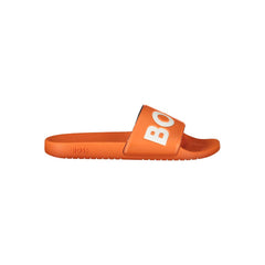 Orange Polyester Sandal