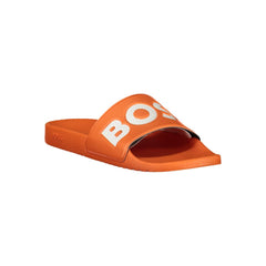 Orange Polyester Sandal