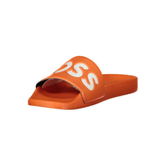 Orange Polyester Sandal