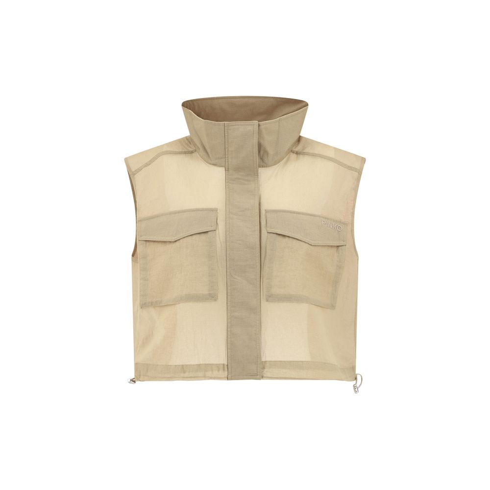 Cropped Gilet Jacket