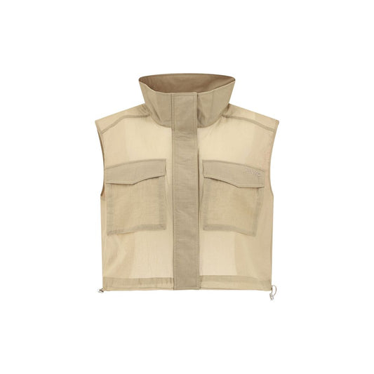 Cropped Gilet Jacket
