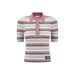 Striped Polo Top