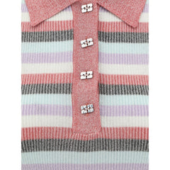 Striped Polo Top