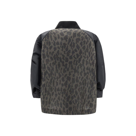 Leopard Bomber Jacket