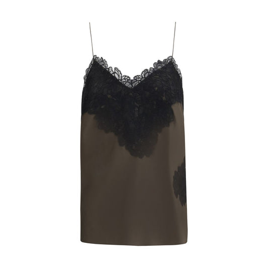 Silk and lace Top