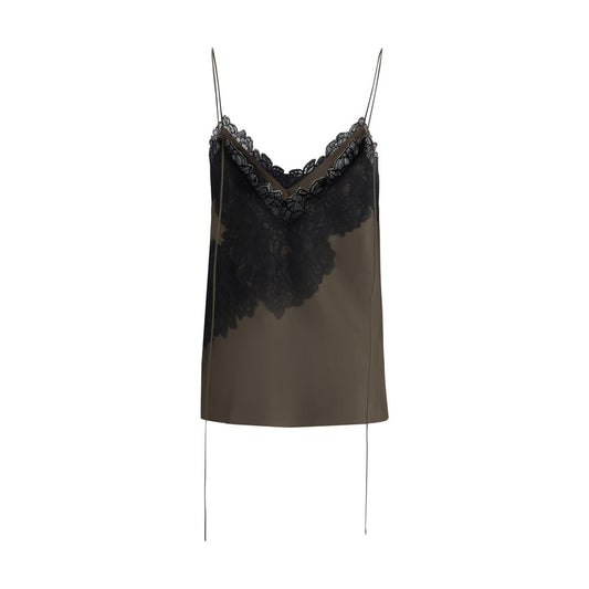 Silk and lace Top
