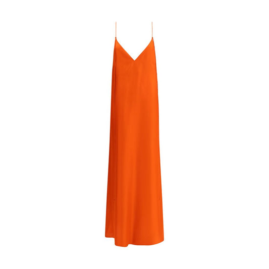 Satin long Dress