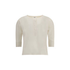 Linen Henley Long Sleeve Jersey