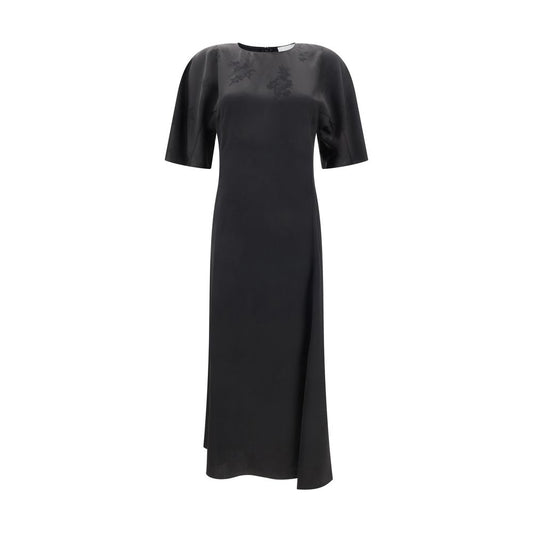 Satin Long Dress