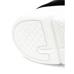 Axel Arigato Black And White Fabric And Leather Sneaker