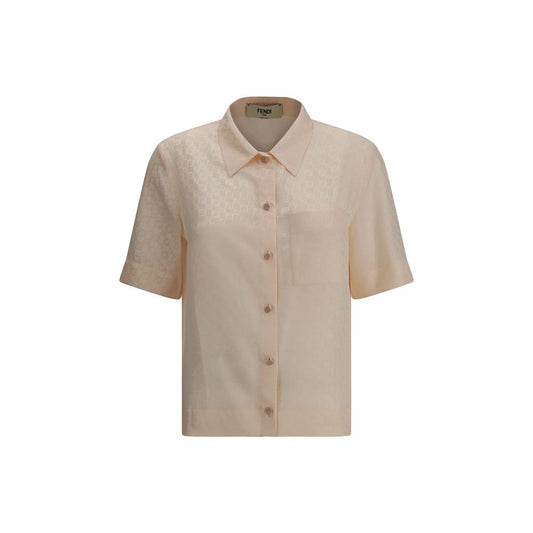 FF pattern Silk Shirt