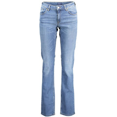 Gant Blue Cotton Women Jeans