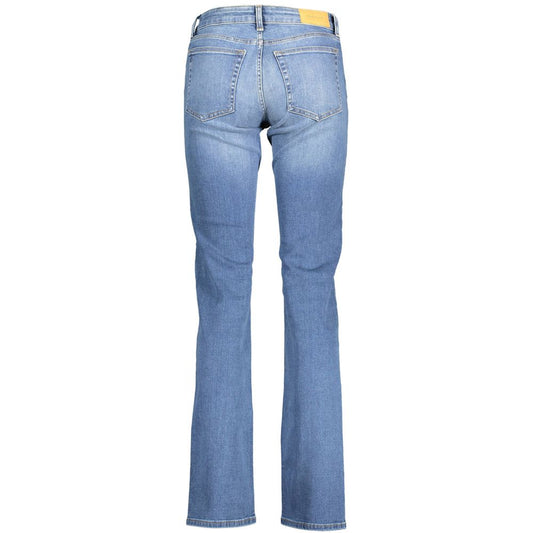 Gant Blue Cotton Women Jeans