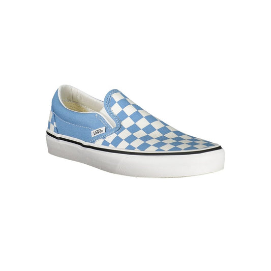 Light Blue Polyester Women Sneaker