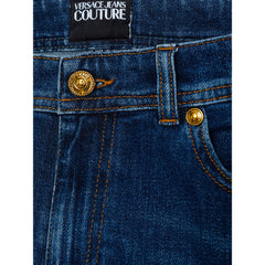 Versace Jeans Blue Cotton Jeans Denim