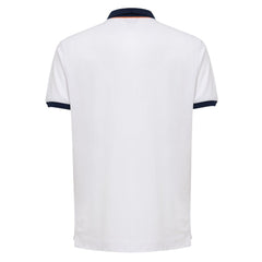 Fendi White Cotton Polo Shirt