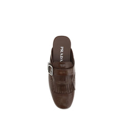 Prada Leather Mules