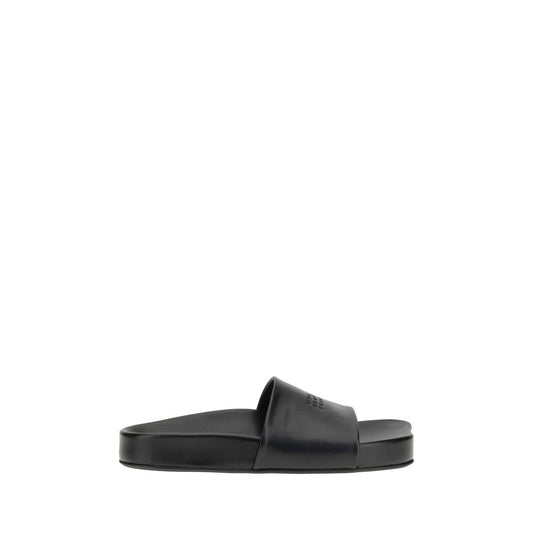MM6 Anatomic leather Sandals