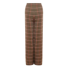 Lardini Elegant Brown Viscose Pants for Women