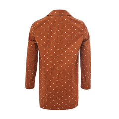 Lardini Chic Cotton Brown Jacket for the Modern Woman