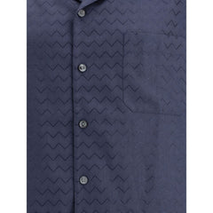Bowling Shirt with shiny ZigZag pattern