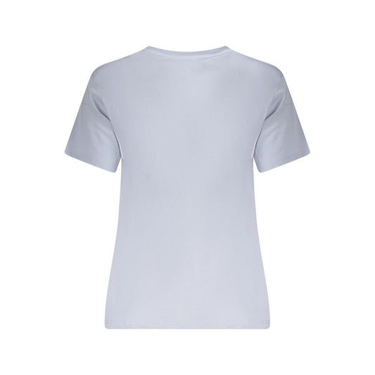 Pepe Jeans Light Blue Cotton Tops & T-Shirt