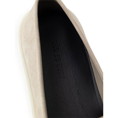Gray Leather Loafer