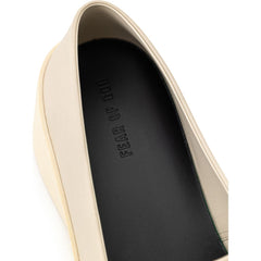 Gray Leather Loafer