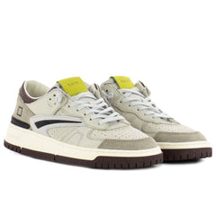Beige Leather Sneaker