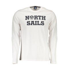 North Sails White Cotton Men TShirt