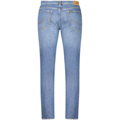 Lee Blue Cotton Men Slim Tapered Jean