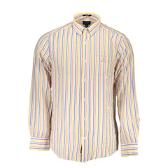 Gant White Cotton Men Shirt