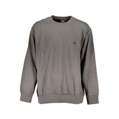 U.S. Grand Polo Gray Cotton Mens Sweater