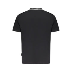 Napapijri Black Cotton T-Shirt